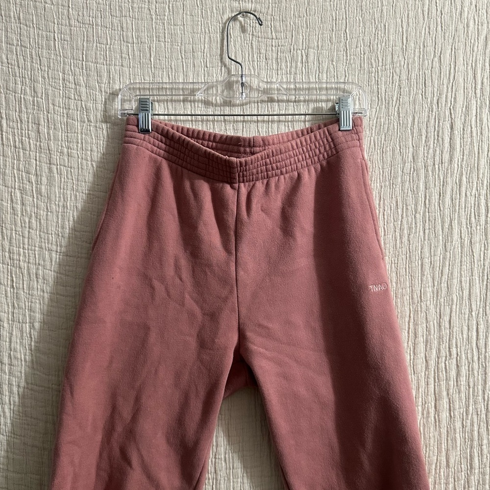 TNA Sweatfleece cozy fleece jogger sz small
